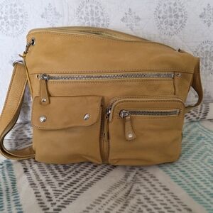 Vintage Fossil Sutter Bag
